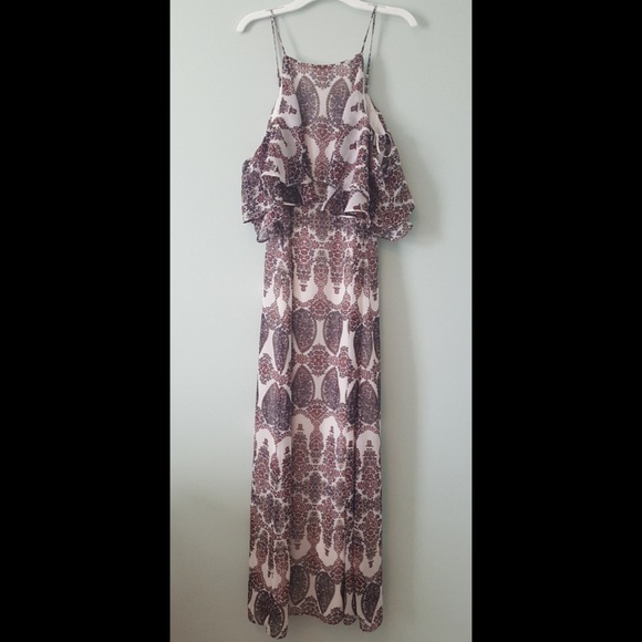 Banana Republic Cold shoulder maxi dress - Picture 2 of 6